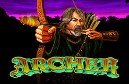 Archer slot banner for action-packed gaming excitement